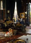 James Tissot Hide and Seek Spain oil painting reproduction